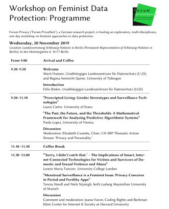 Programme of Workshop p1